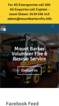 Mobile Screenshot of mountbarkervfrs.info